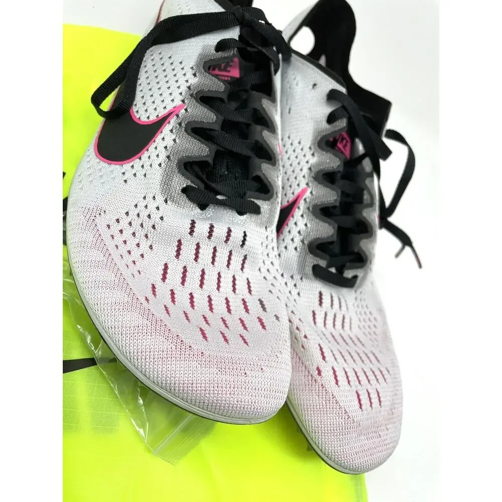 Nike Zoom Victory 3 Track Spikes Mens Sz 12 Pink Gray 835997-002 *NO LID*